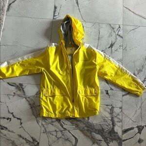 Zara Yellow Kids rain coat